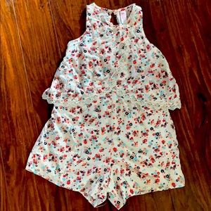 Floral Justice romper/jumper